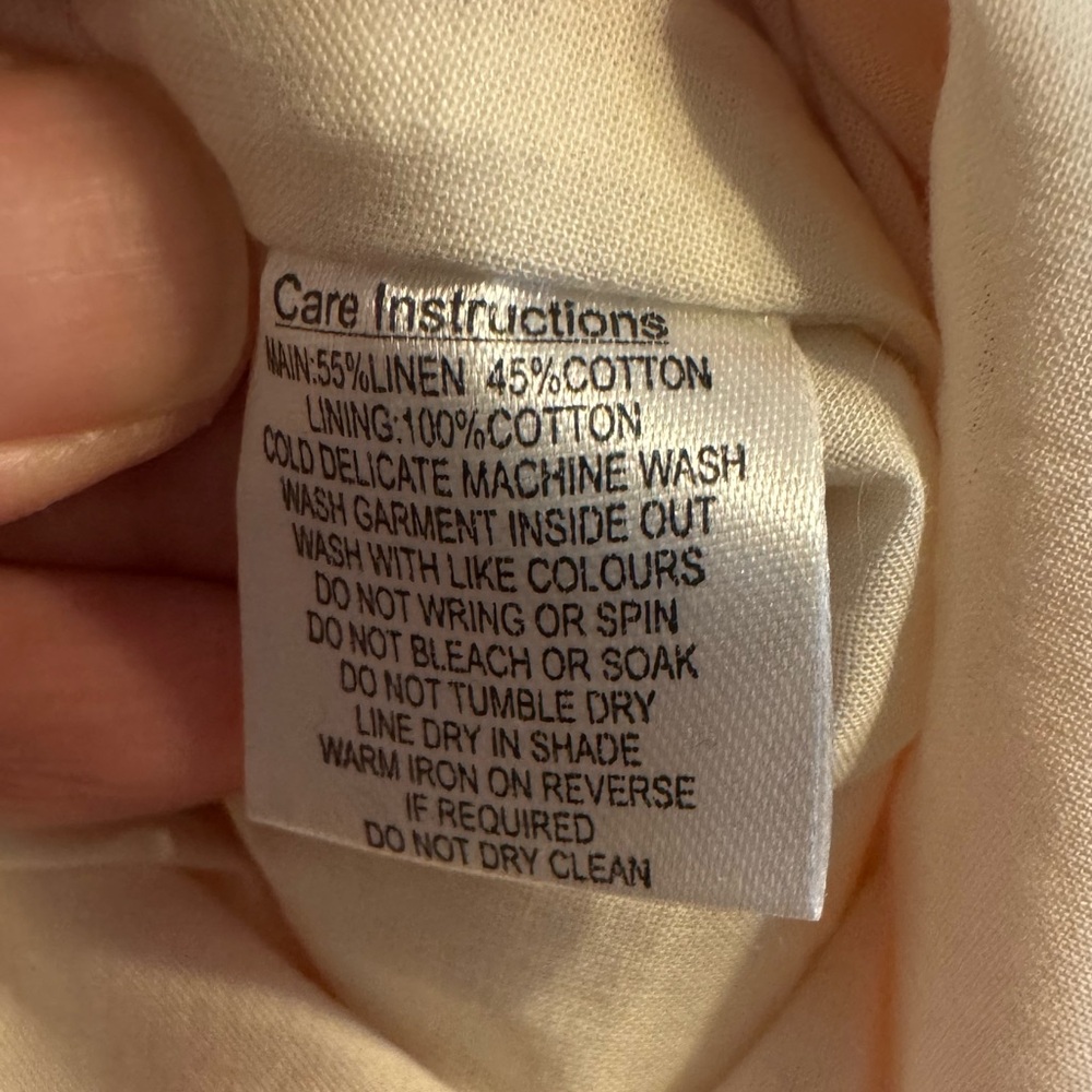 Princess Highway ModCloth Margo Daisy Linen Blend Dress - Picture 8 of 8